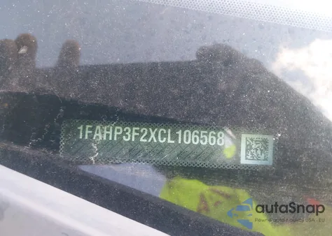 2012 Ford Focus Se из США, поврежденный, VIN 1FAHP3F2XCL106568